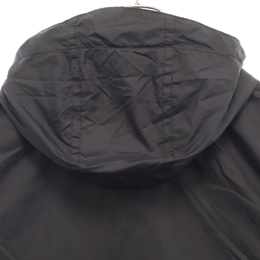 ripvanwinkle(リップヴァンウィンクル) ハーフジップ アノラック ナイロン ジャケット ブラック R14AW-060