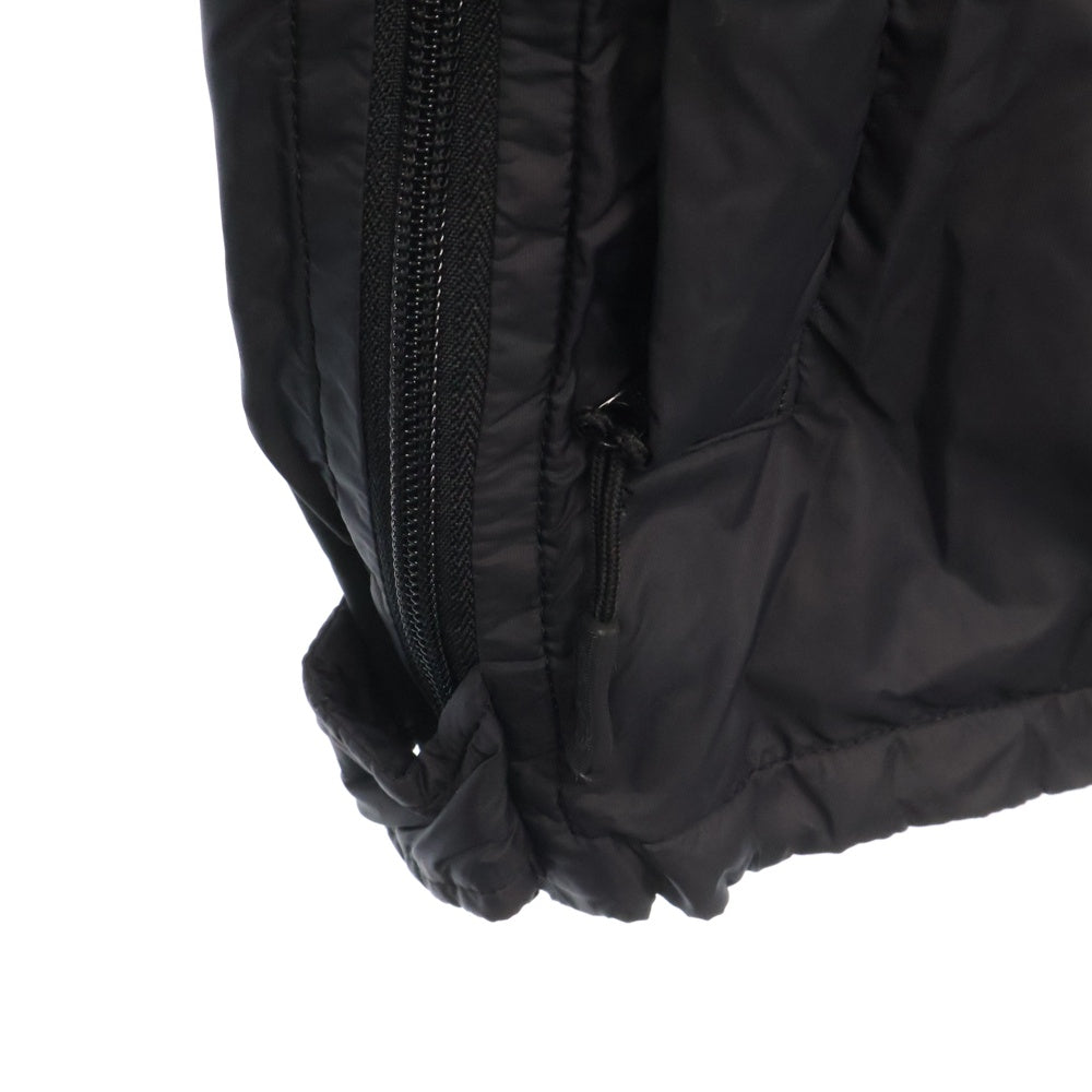 ripvanwinkle(リップヴァンウィンクル) ハーフジップ アノラック ナイロン ジャケット ブラック R14AW-060