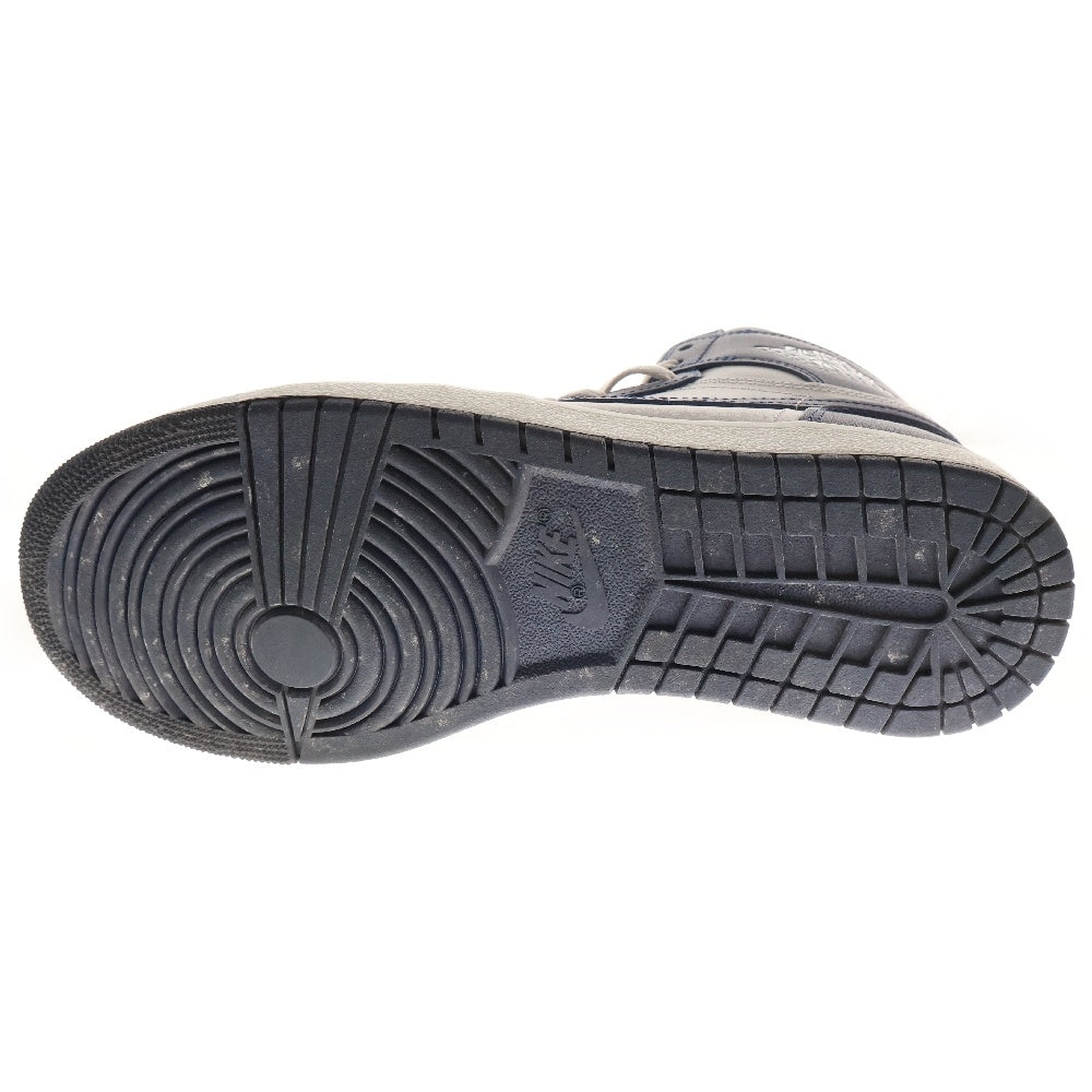 NIKE(ナイキ) AIR JORDAN 1 HIGH 85 GEORGETOWN エアジョーダン ジョージタウン ハイカットスニーカー グレー/ネイビー US9.5/27.5cm BQ4422-400