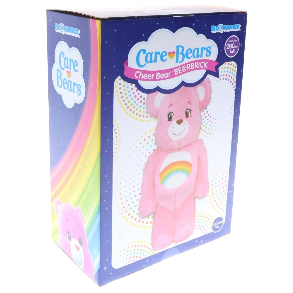 MEDICOM TOY(メディコムトイ) BE@RBRICK Cheer Bear Costume Ver. 400% Care Bears ベアブリック チアベア ぬいぐるみ フィギュア 人形 ケアベア ピンク
