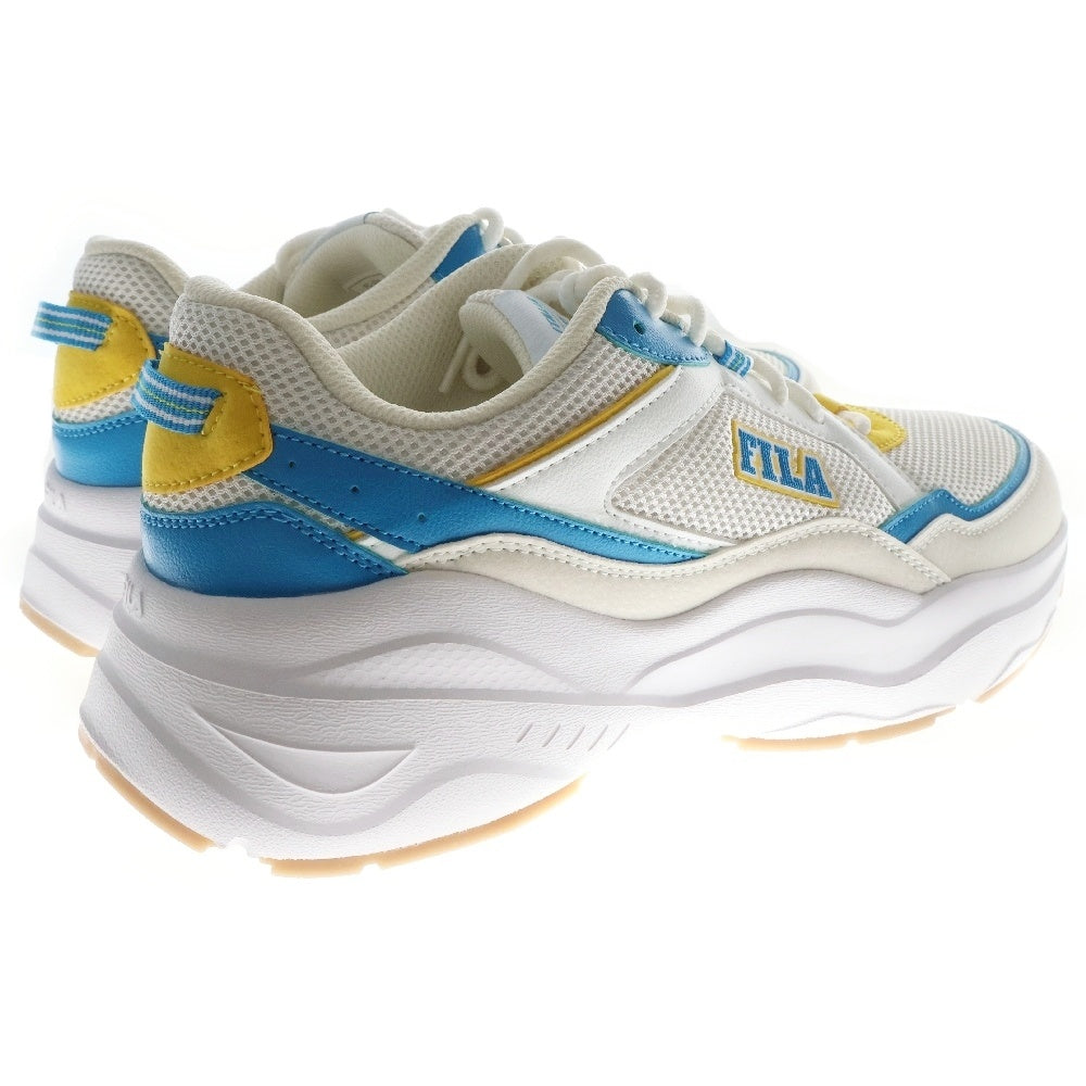 FILA(フィラ) Gene ジーン ローカットスニーカー ホワイト/ブルー US10/28cm FC-2217