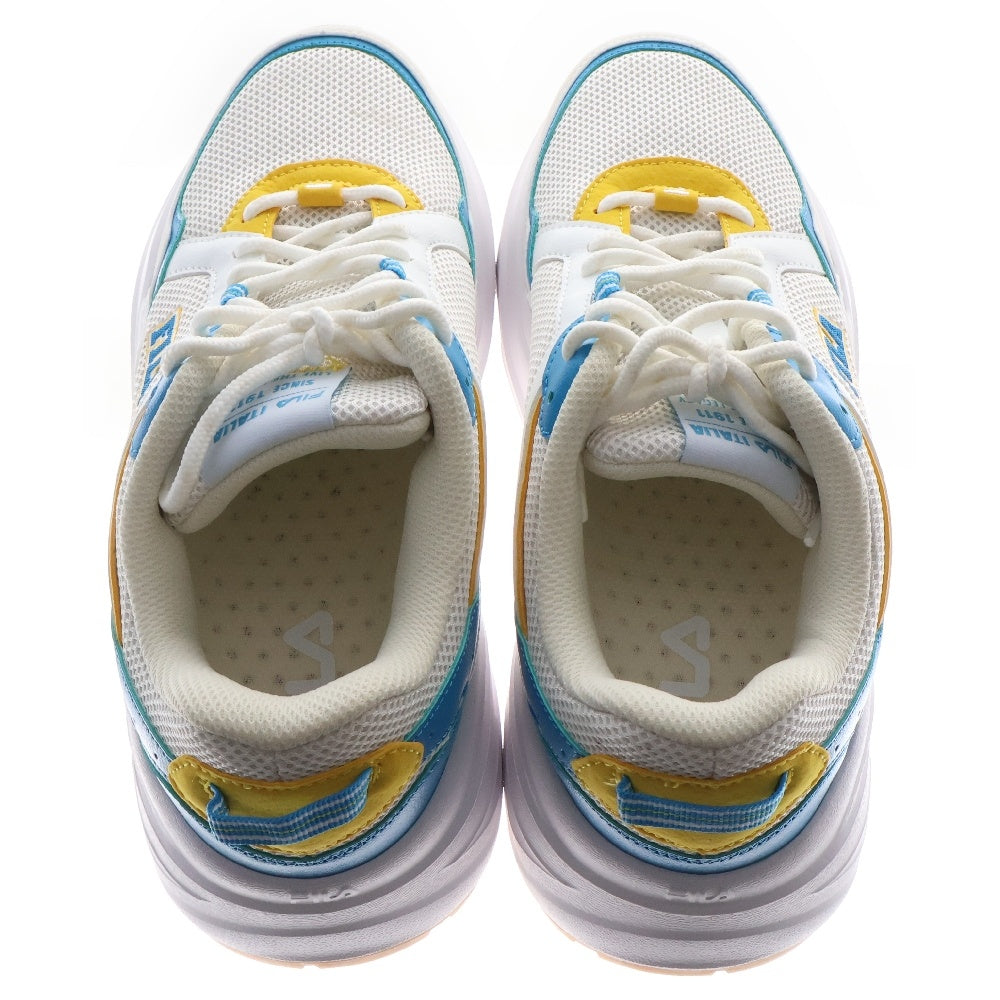 FILA(フィラ) Gene ジーン ローカットスニーカー ホワイト/ブルー US10/28cm FC-2217