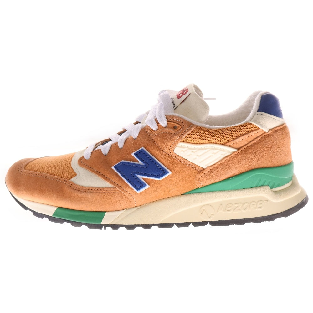 New Balance(ニューバランス) U998OB スエード ローカットスニーカー ブラウン US9.5/27.5cm