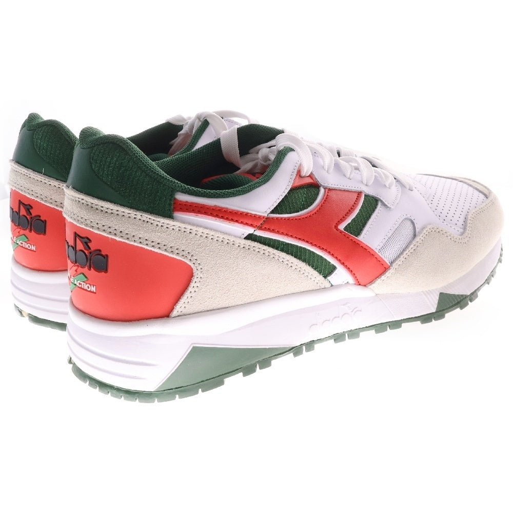 diadora(ディアドラ) BETA ベータ ローカットスニーカー ホワイト/グリーン US9.5/27.5cm N9002