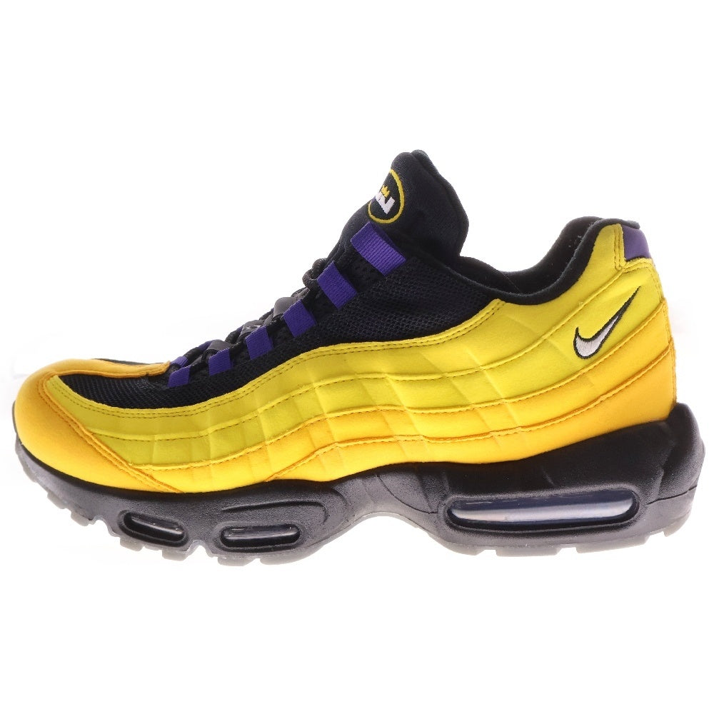 NIKE(ナイキ) AIR MAX 95 NRG LEBRON JAMES エア マックス レブロン ジェームス ローカットスニーカー イエロー/パープル US10/28cm CZ3624-001