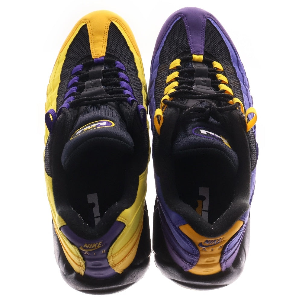 NIKE(ナイキ) AIR MAX 95 NRG LEBRON JAMES エア マックス レブロン ジェームス ローカットスニーカー イエロー/パープル US10/28cm CZ3624-001