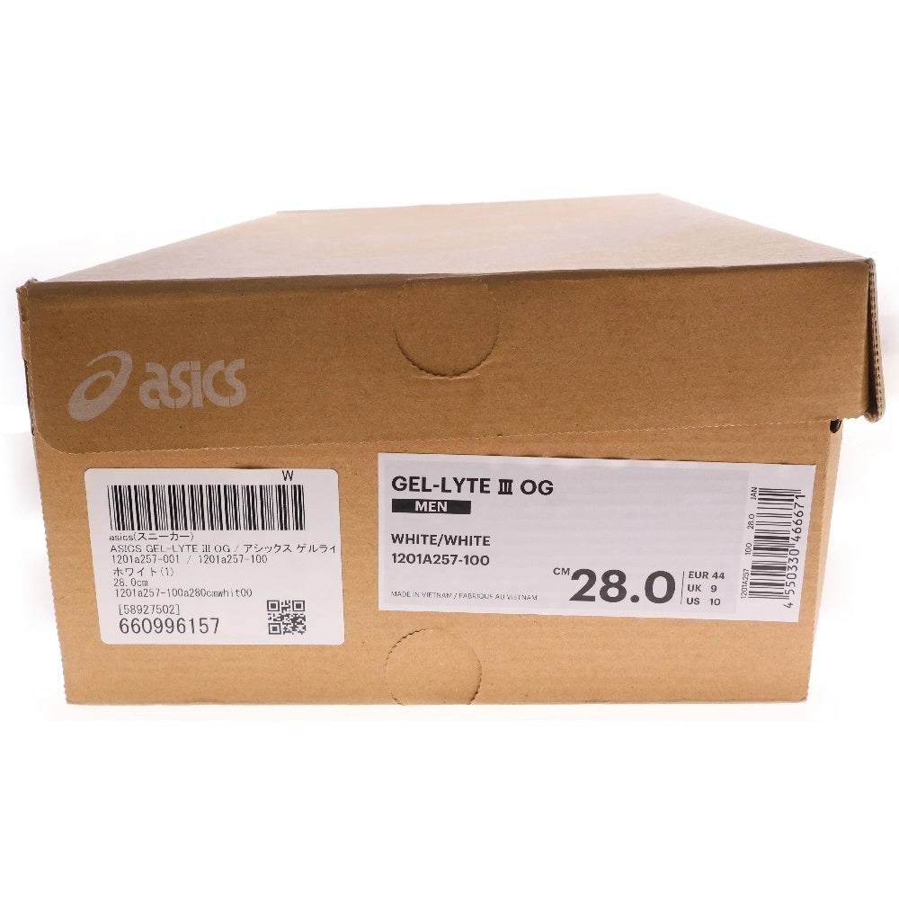 ASICS(アシックス) GEL-LYTE III OG ゲル ライト ローカットスニーカーホワイト US10/28cm 1201A257-100