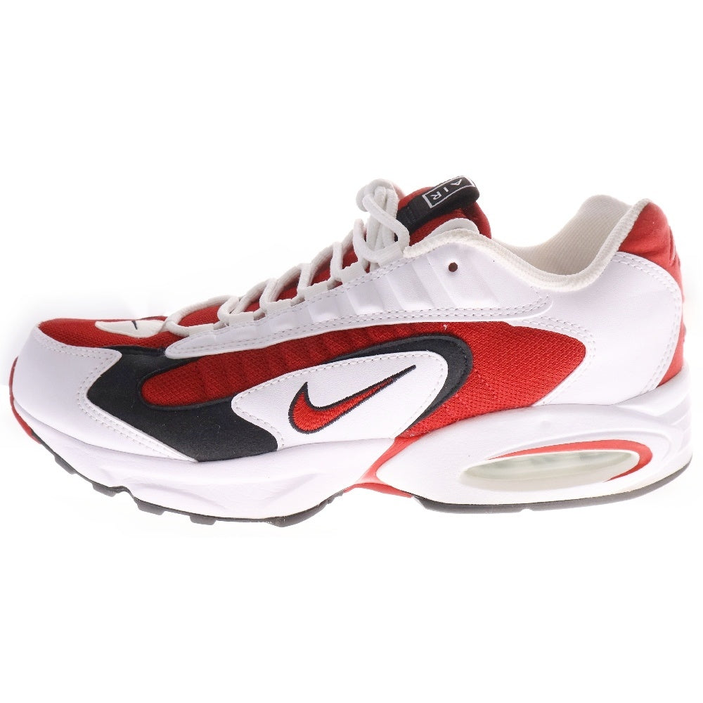 NIKE(ナイキ) AIR MAX TRIAX エアマックス トライアックス ローカットスニーカー ホワイト/レッド US10/28cm CD2053-101