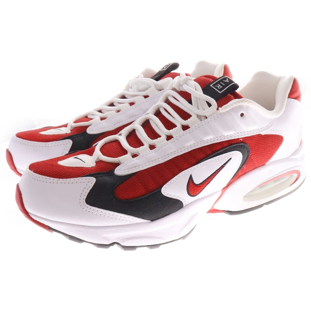 NIKE(ナイキ) AIR MAX TRIAX エアマックス トライアックス ローカットスニーカー ホワイト/レッド US10/28cm CD2053-101