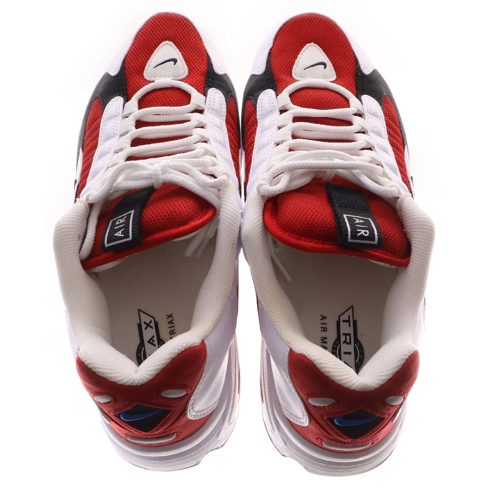 NIKE(ナイキ) AIR MAX TRIAX エアマックス トライアックス ローカットスニーカー ホワイト/レッド US10/28cm CD2053-101