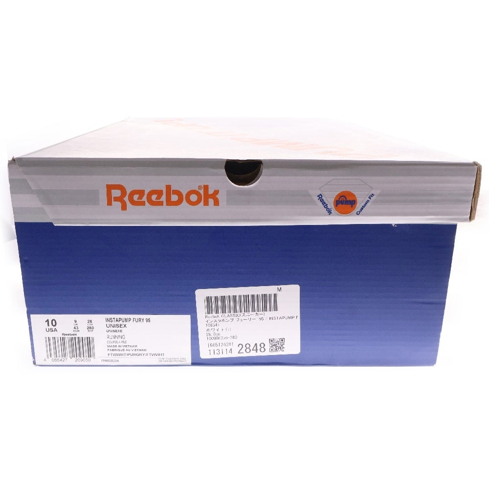 Reebok(リーボック) CLASSIC INSTAPUMP FURY 95 クラシック インスタ ポンプフューリー ローカットスニーカー ホワイト US10/28cm GX9432