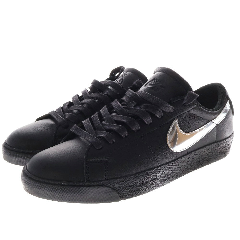 NIKE(ナイキ) DANCER SKATEBOARDS ZM BLAZER LOW QS ダンサー スケートボード ズーム ブレザー ローカットスニーカー ブラック US9.5/27.5cm HJ6703-001