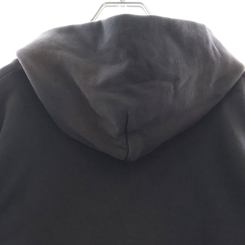 BALENCIAGA(バレンシアガ) 19AW ロゴプリント スウェット プルオーバーパーカー ブラック 558143 TFV31