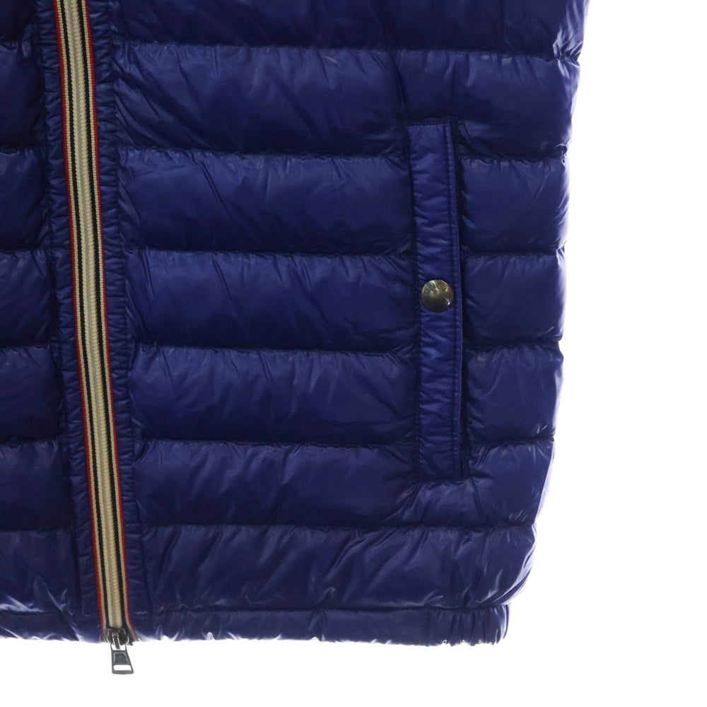 MONCLER(モンクレール) 18SSGIEN GILET ナイロン ジップアップ ダウンベスト ブルー D10914332499 53029