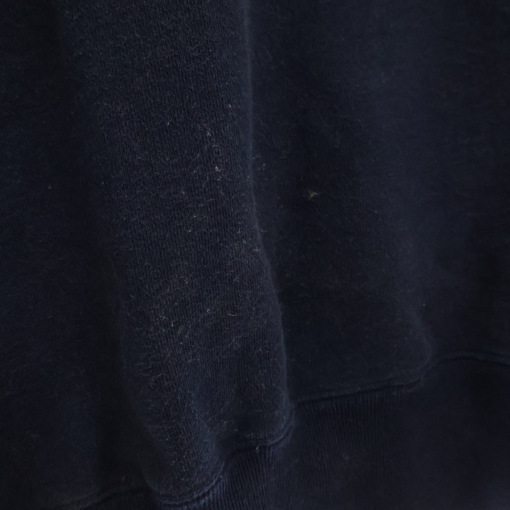 THE BLACK EYE PATCH(ブラックアイパッチ) BEP OS Logo Crew Sweat ロゴプリントクルーネックスウェットトレーナー ネイビー