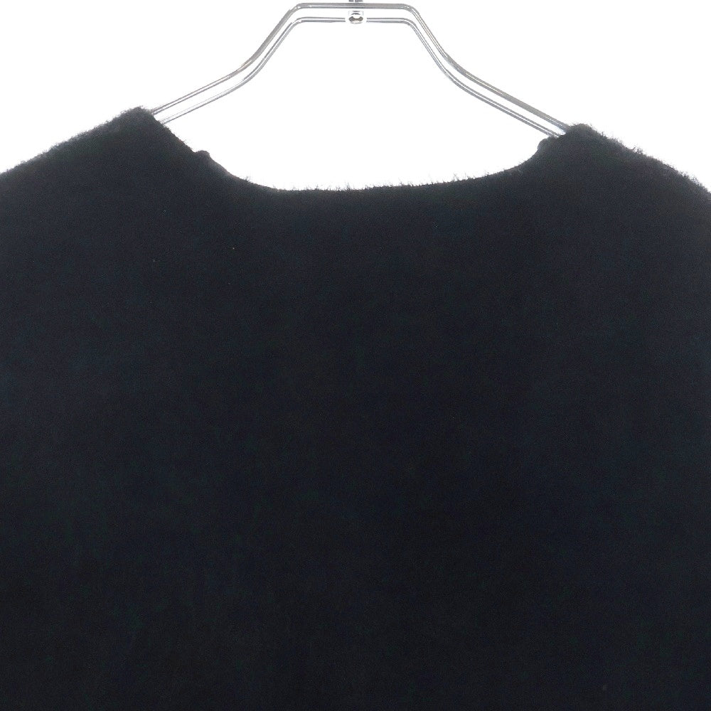 THE BLACK EYE PATCH(ブラックアイパッチ) OG LABEL MOHAIR CARDIGAN ロゴパッチ付き カーディガン ブラック