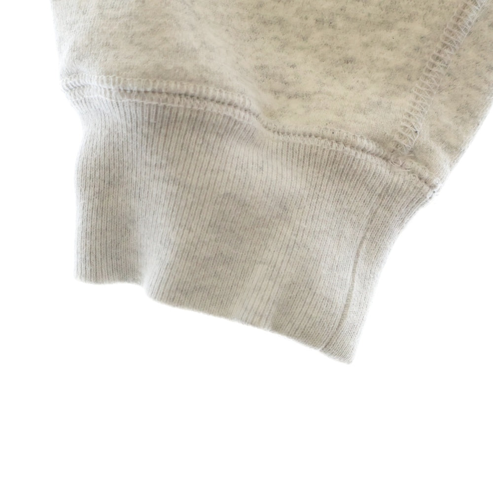 THE BLACK EYE PATCH(ブラックアイパッチ) BEP OS Logo Crew Sweat ロゴプリントクルーネックスウェットトレーナー グレー