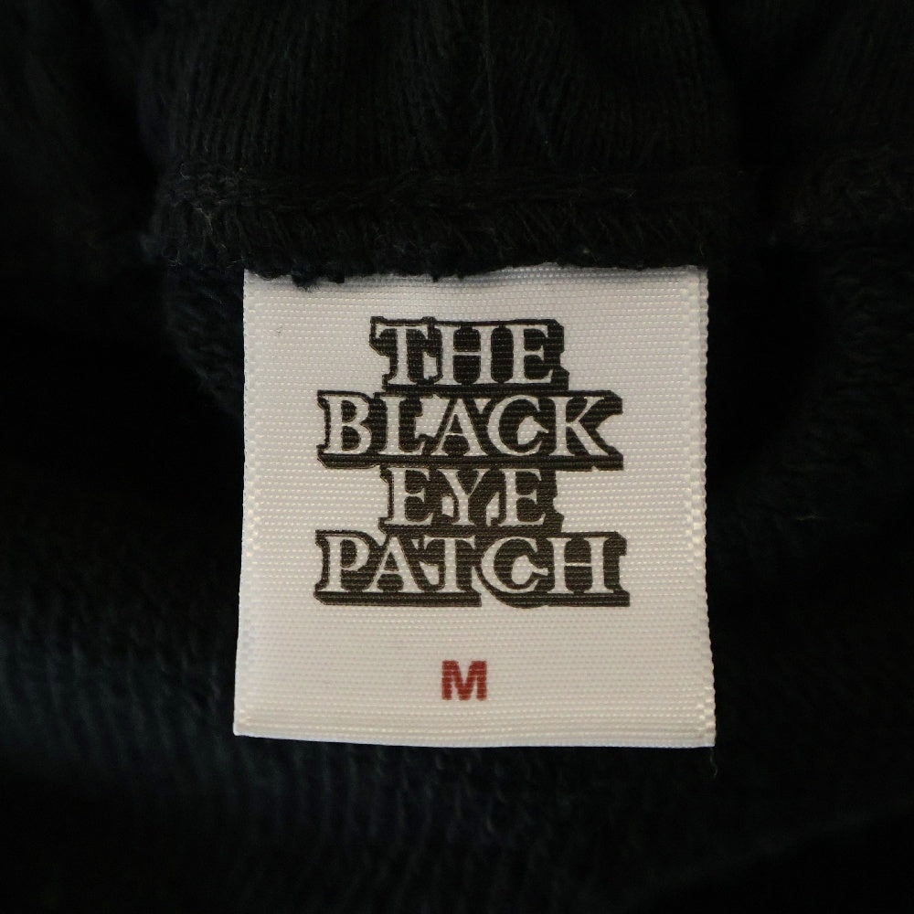 THE BLACK EYE PATCH(ブラックアイパッチ) ロゴ刺繍 スウェットパンツ ブラック