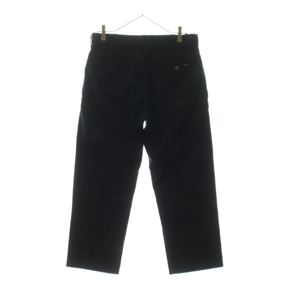 SUPREME(シュプリーム) Work Pant ワーク ツイル チノ ロングパンツ ブラック