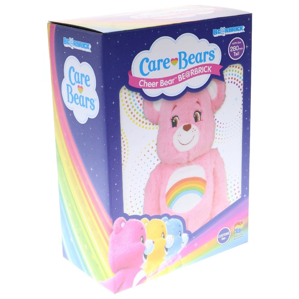 MEDICOM TOY(メディコムトイ) BE@RBRICK Cheer Bear Costume Ver. 400% Care Bears ベアブリック チアベア ぬいぐるみ フィギュア 人形 ケアベア ピンク