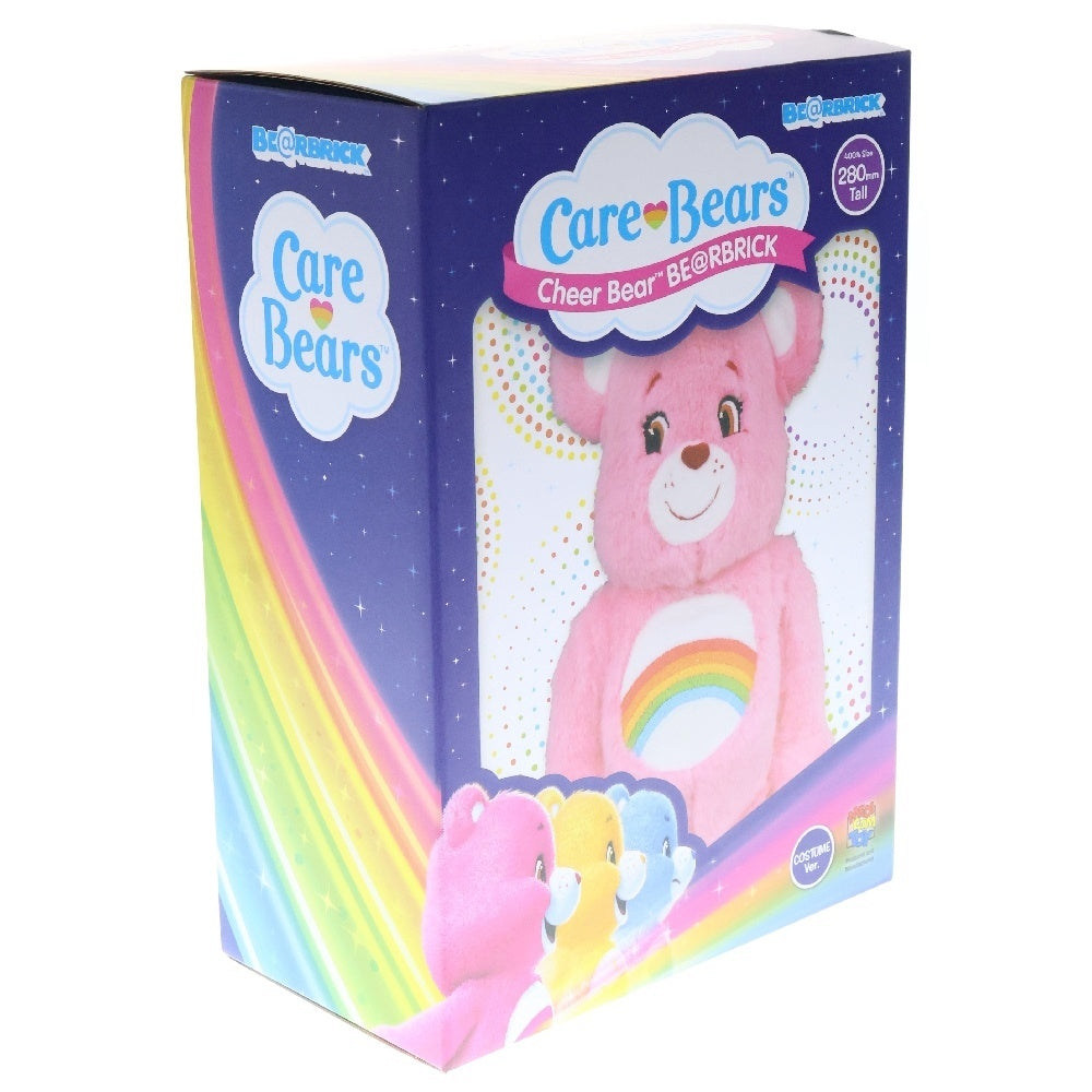 MEDICOM TOY(メディコムトイ) BE@RBRICK Cheer Bear Costume Ver. 400% Care Bears ベアブリック チアベア ぬいぐるみ フィギュア 人形 ケアベア ピンク