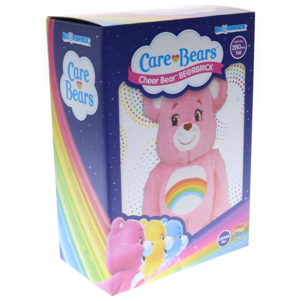 MEDICOM TOY(メディコムトイ) BE@RBRICK Cheer Bear Costume Ver. 400% Care Bears ベアブリック チアベア ぬいぐるみ フィギュア 人形 ケアベア ピンク