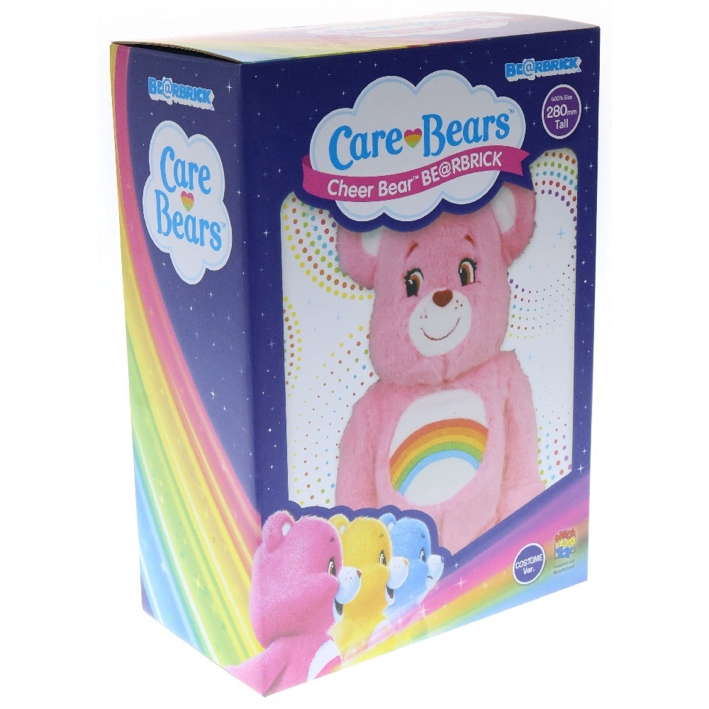 MEDICOM TOY(メディコムトイ) BE@RBRICK Cheer Bear Costume Ver. 400% Care Bears ベアブリック チアベア ぬいぐるみ フィギュア 人形 ケアベア ピンク