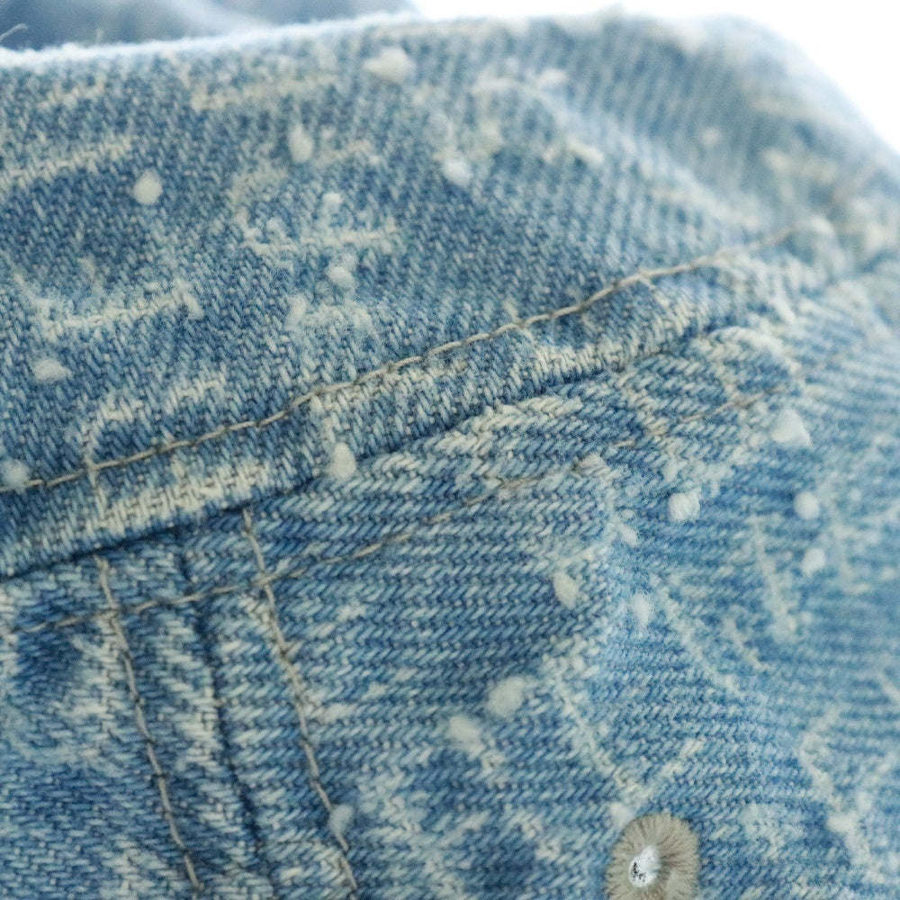 SUPREME(シュプリーム) 24AW Needle Punch Denim Crusher ニードル パンチ デニム クラッシャー バケットハット 帽子 インディゴ