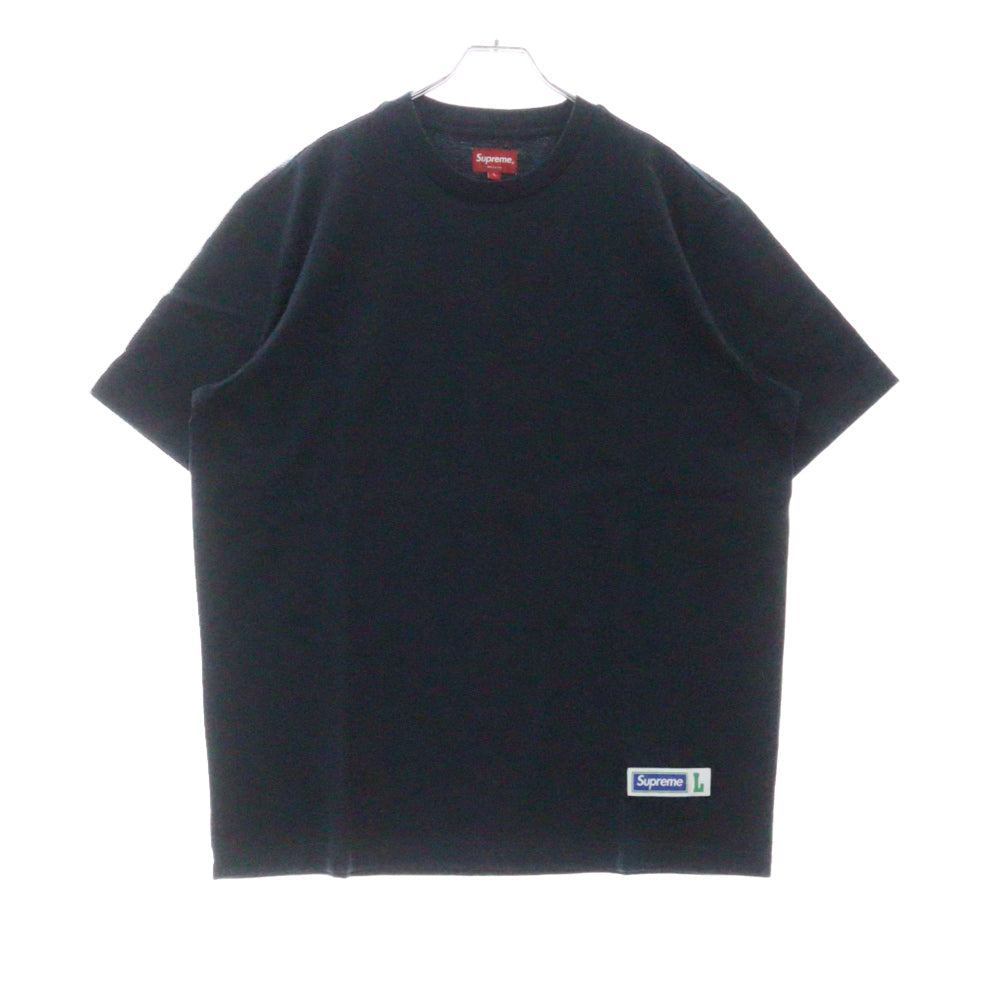 SUPREME(シュプリーム) 19SS Athletic Label Tee アスレチックロゴ クルーネック半袖Tシャツ カットソー ネイビー