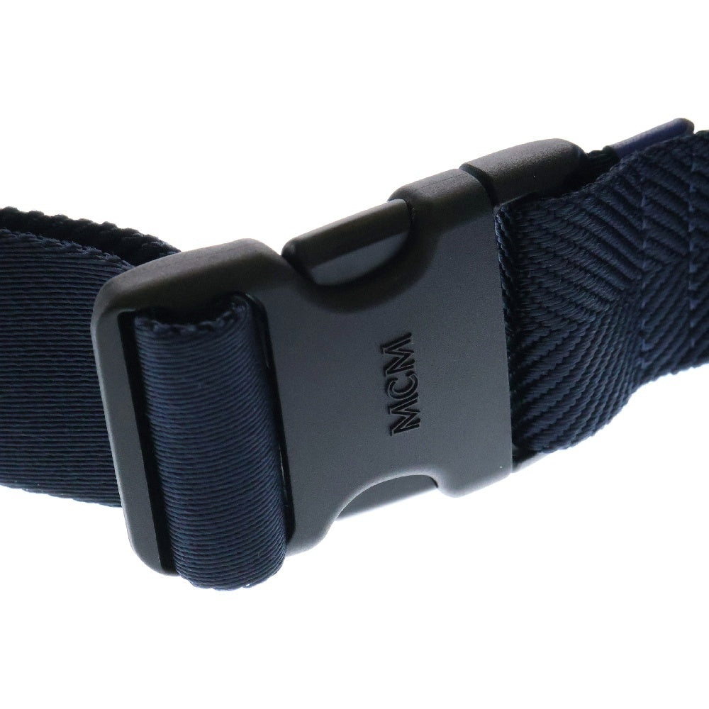 MCM(エム シー エム) Belt Bag Small ヴィセトス ウエストバッグ ベルトバッグ ブルー MMZASFI05H1001