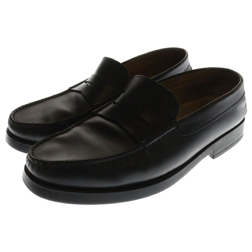 TOD'S(トッズ) ドライバーズシューズ レザー コイン ペニー ローファー ブラック