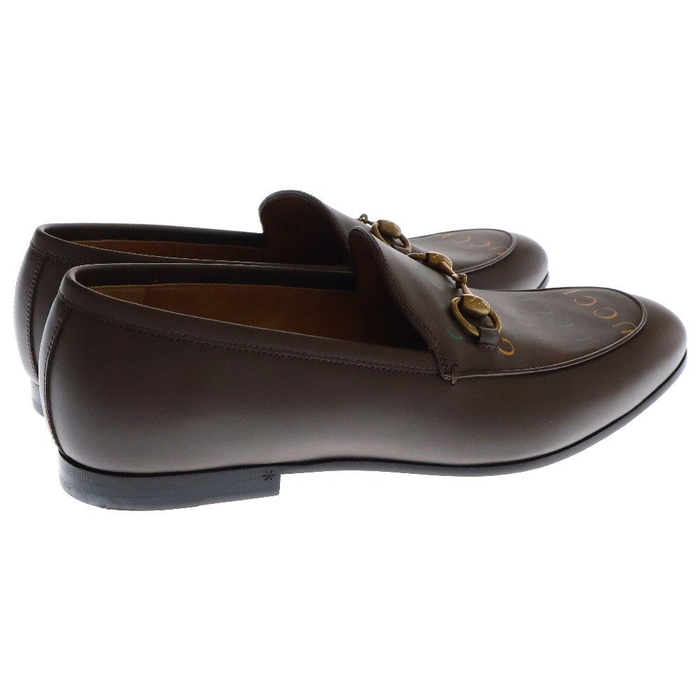 GUCCI(グッチ) 100周年記念 ホースビット レザー ローファー ブラウン 677069