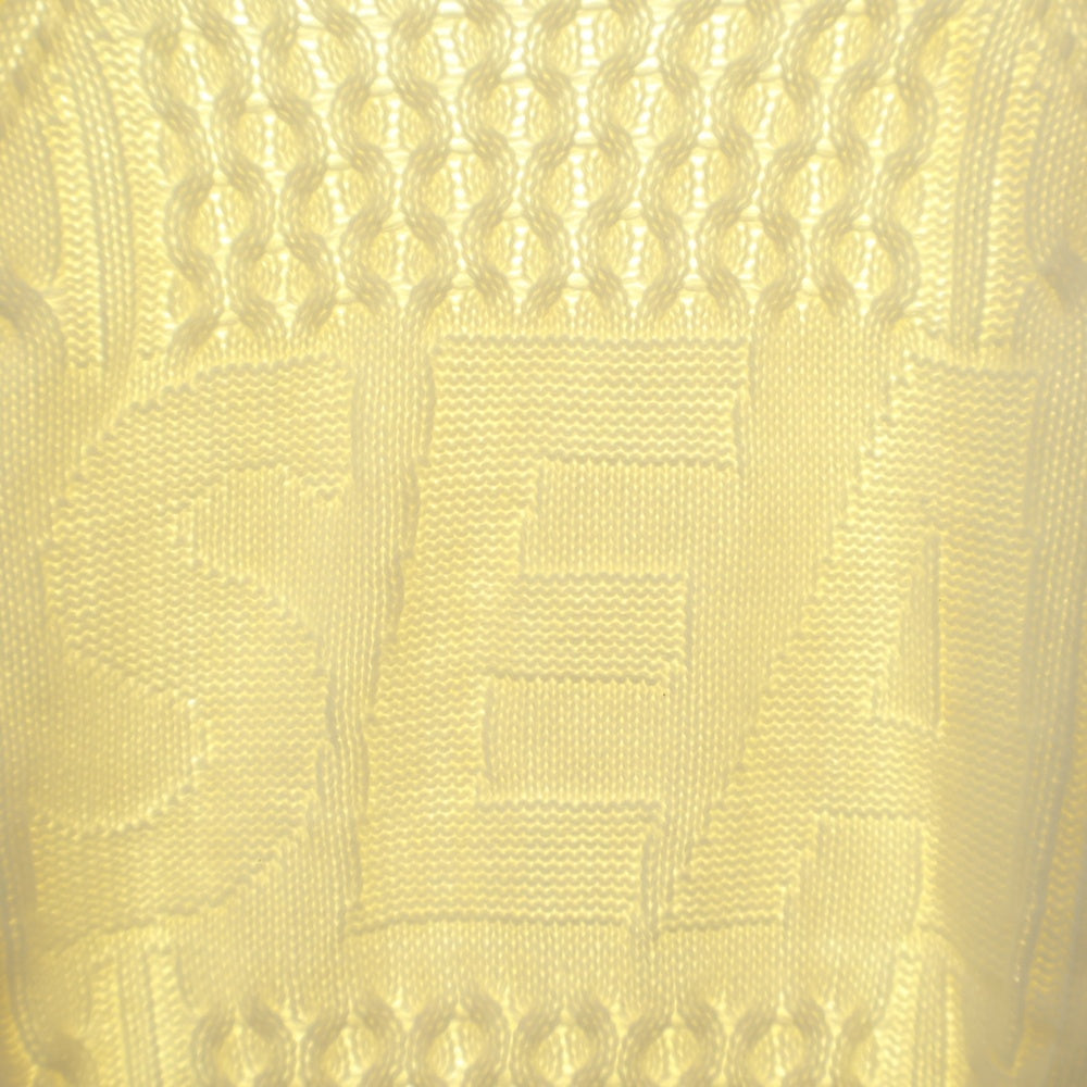 WIND AND SEA(ウィンダンシー) Cable Knit Sweater ケーブルニットクルーネックニットセーター アイボリー WDS-O-ATWS-25-Q2-KN-02