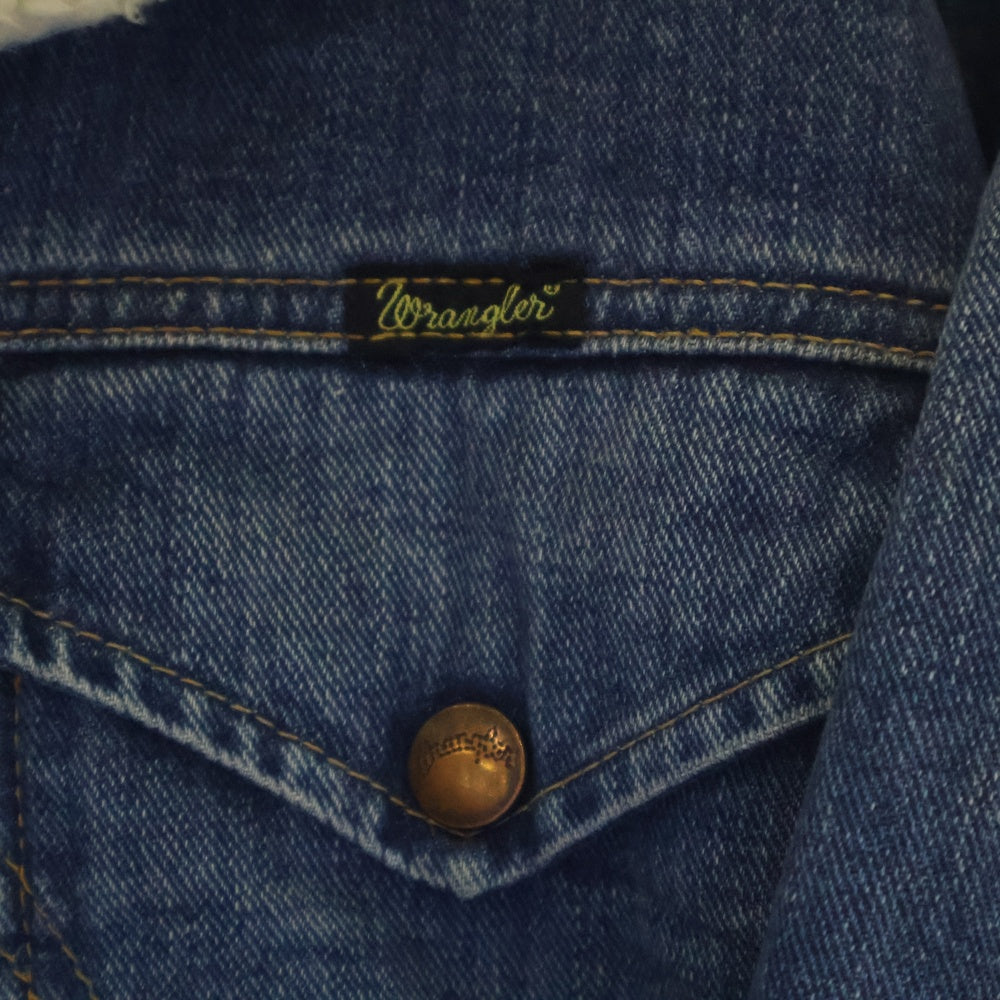 Wrangler(ラングラー) 【SAMPLE】 Boa Denim Jacket ボア デニムジャケット インディゴ