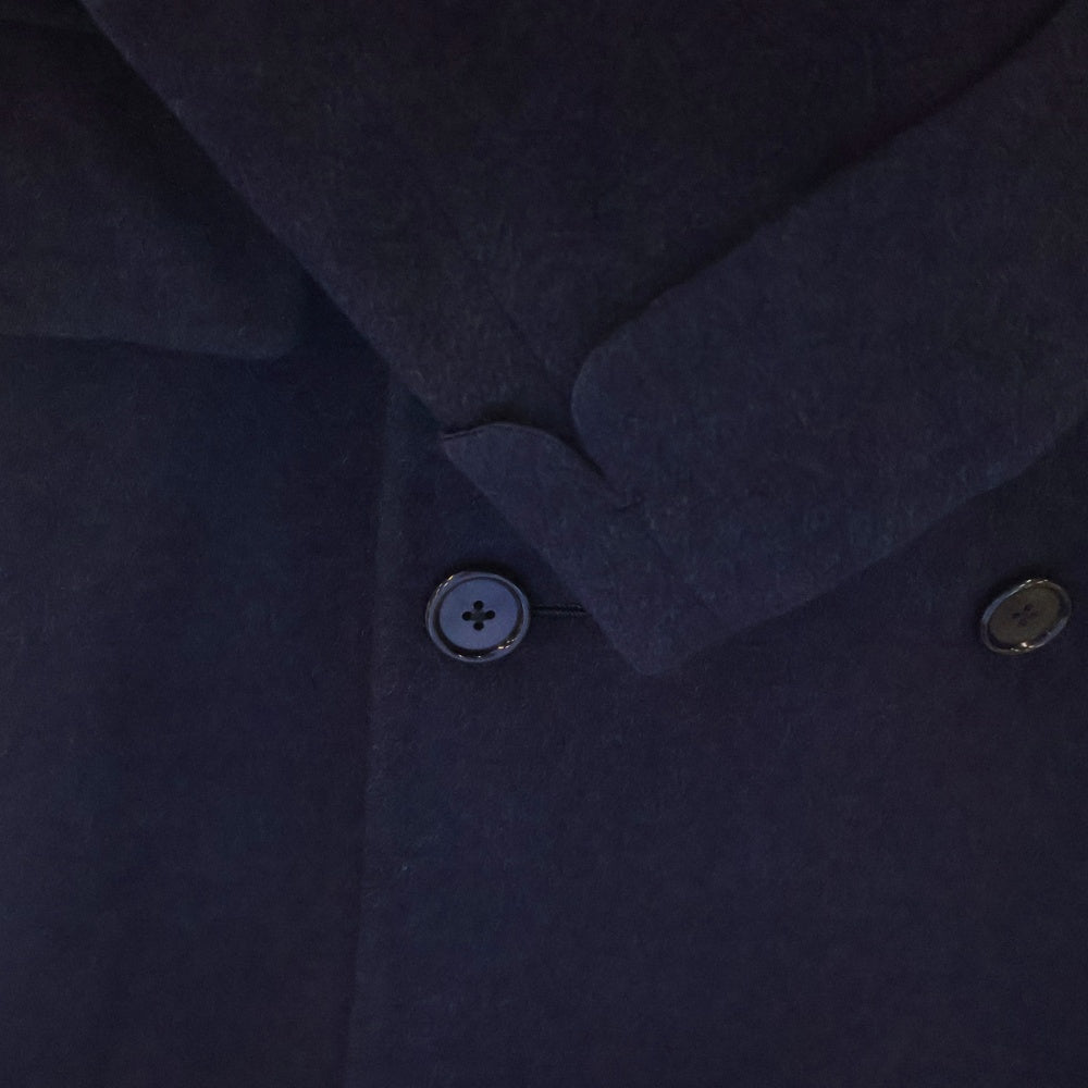 Loro Piana(ロロピアーナ) カシミア ロングコート Pコート ネイビー