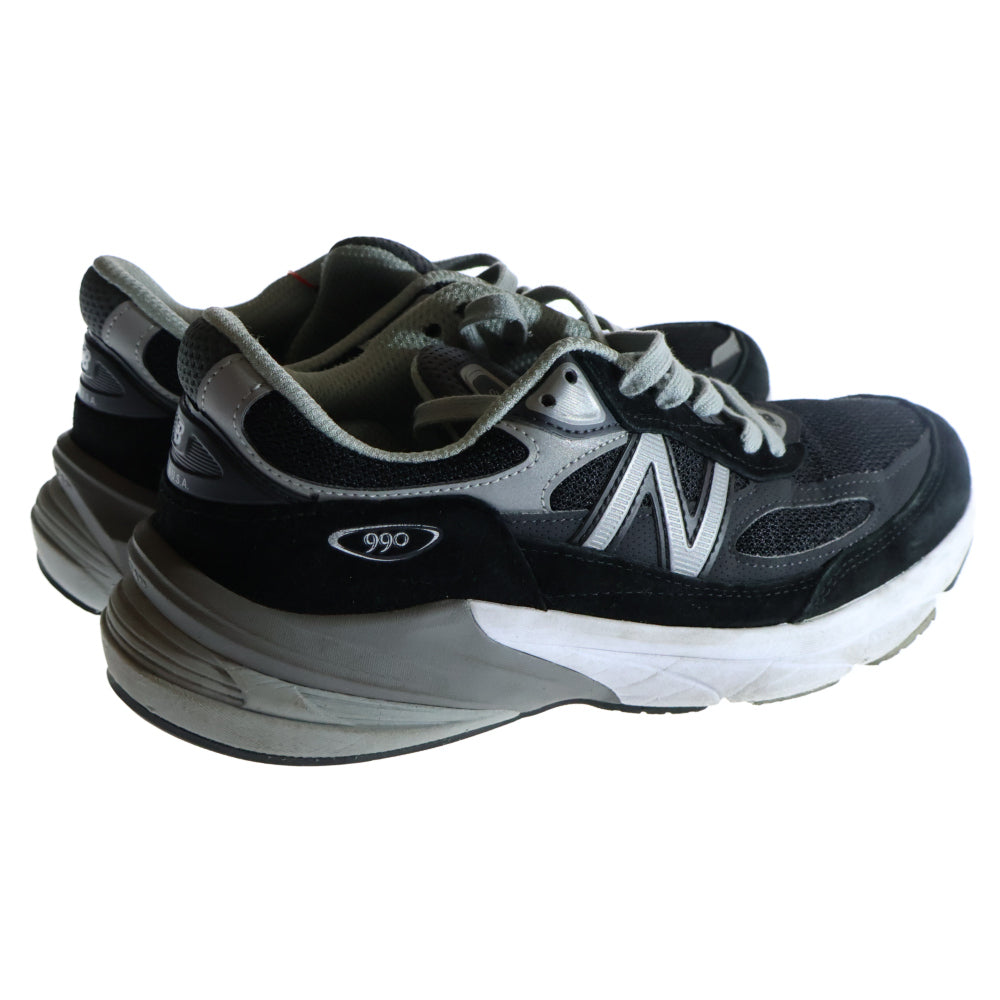 New Balance(ニューバランス) M990BK6 990 V6 スウェード ローカットスニーカー ブラック/グレー US8.5/26.5cm