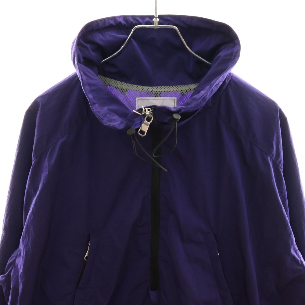 ANCELLM(アンセルム) 25SS NYLON PULLOVER JACKET ナイロン プルオーバー ジャケット パープル ANC-JK45
