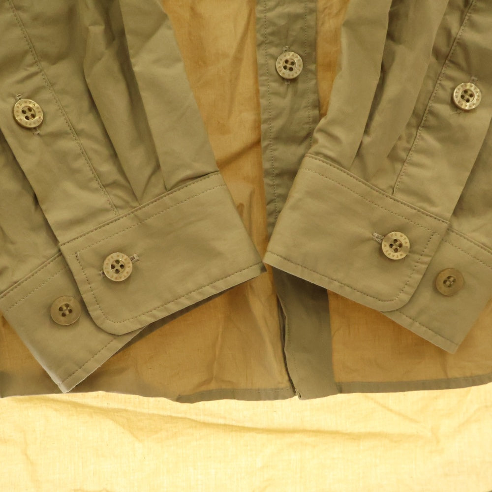WTAPS(ダブルタップス) 22SS×UNDERCOVER JT/LS/COTTON.BROADCLOTH アンダーカバー 長袖シャツ ベージュ 221ZUUCD-SHM01S