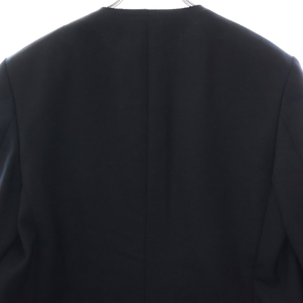 COMME des GARCONS COMME des GARCONS(コムデギャルソンコムデギャルソン) ノーカラーカットオフ ジャケット レディース ネイビー RG-J025