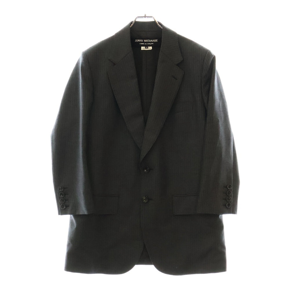 JUNYA WATANABE COMME des GARCONS(ジュンヤワタナベ コムデギャルソン) Stripe Tailored Jacket ストライプ テーラードジャケット グレー JH-J017