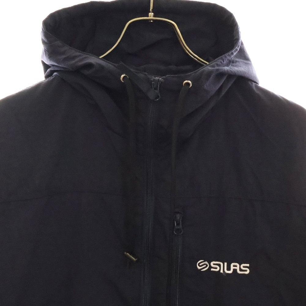 SILAS(サイラス) ジップアップ ナイロン ジャケット ネイビー 10191508
