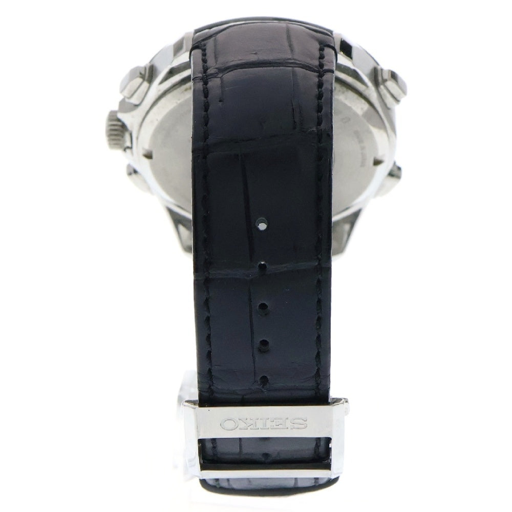 SEIKO(セイコー) ASTRON アストロン ソーラー ステンレス 腕時計 ブラック/シルバー 8X82-0AB-1