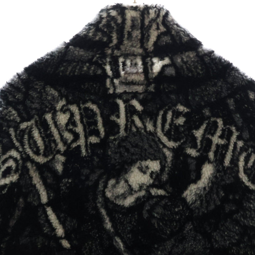 SUPREME(シュプリーム) 21SS Saint Michael Fleece Jacket セント ミカエル ジップアップ フリース ジャケット ブラック