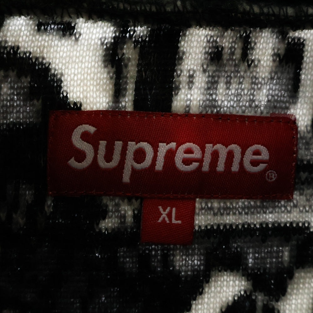 SUPREME(シュプリーム) 21SS Saint Michael Fleece Jacket セント ミカエル ジップアップ フリース ジャケット ブラック