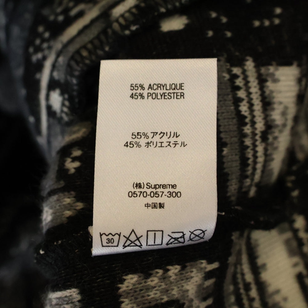 SUPREME(シュプリーム) 21SS Saint Michael Fleece Jacket セント ミカエル ジップアップ フリース ジャケット ブラック