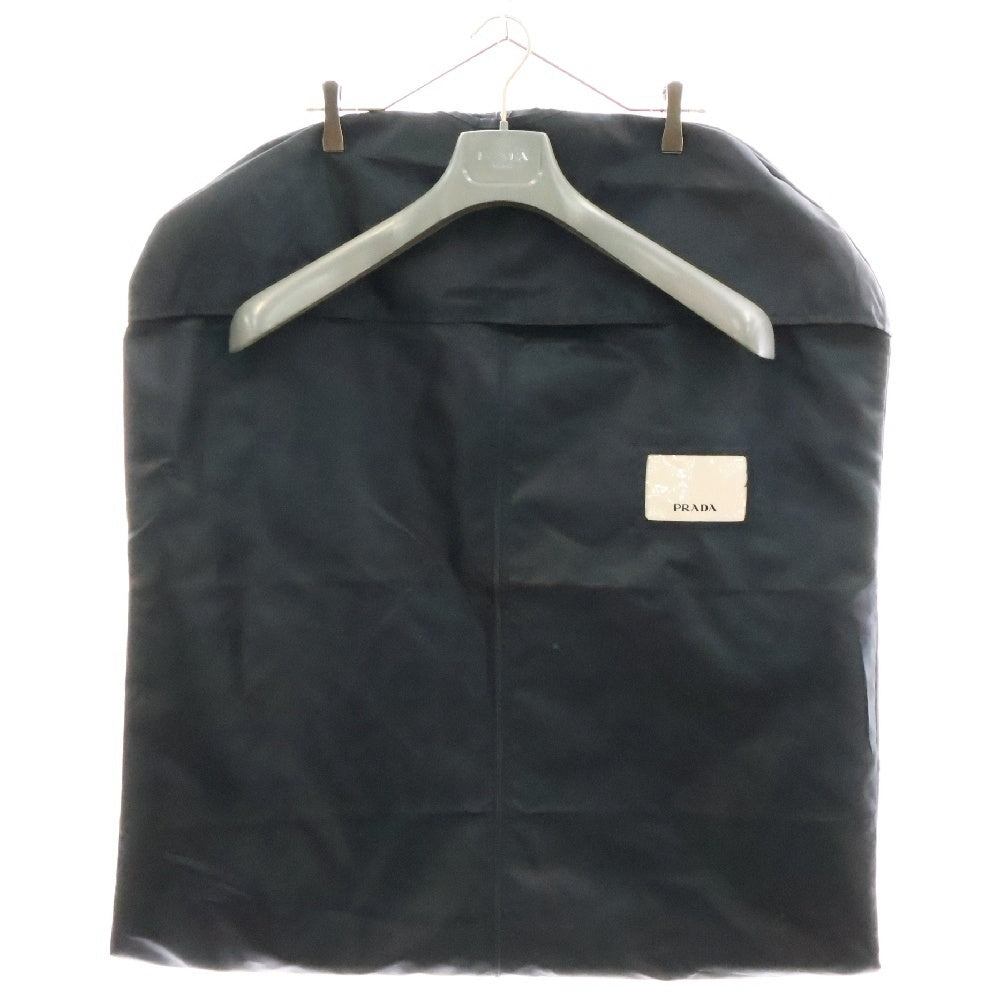 PRADA(プラダ) Re Nylon リナイロン三角ロゴポーチ付き ナイロンコート ブルー SGB891 S212 1WQ8