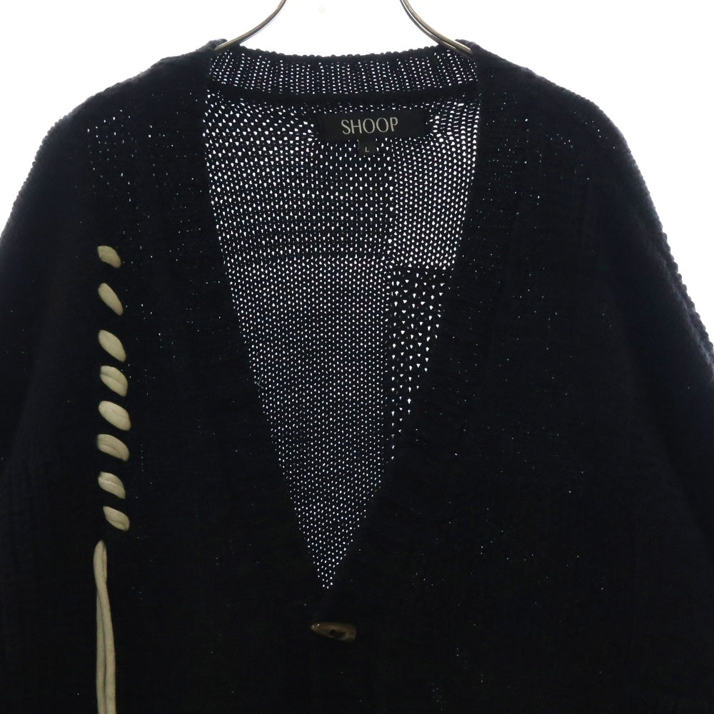 SHOOP(シュープ) 21AW MORI CARDIGAN モリ カーディガン ブラック