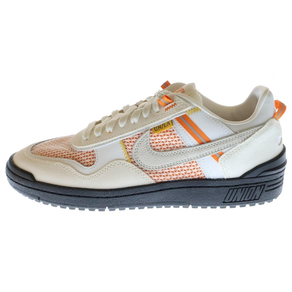 NIKE(ナイキ) ×UNION FIELD GENERAL SP U ユニオン フィールド ジェネラル ローカットスニーカー ホワイト/オレンジ US9/27cm FQ9003-001