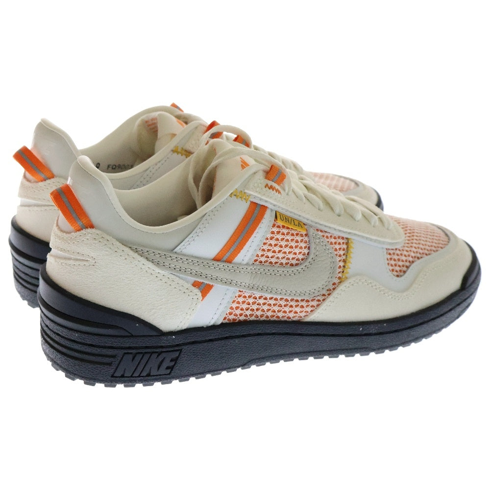 NIKE(ナイキ) ×UNION FIELD GENERAL SP U ユニオン フィールド ジェネラル ローカットスニーカー ホワイト/オレンジ US9/27cm FQ9003-001