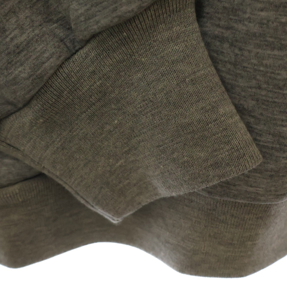 WTAPS(ダブルタップス) 23SS WOUND SWEATER RAPO. SIGN サイドジップ クルーネックスウェットトレーナー グレー 23SS 231ATDT-CSM07